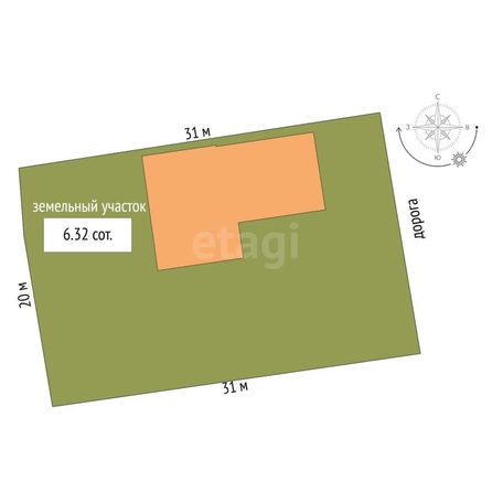 
  Продается дом, 99.7 м², Омск
. Фото 4.
