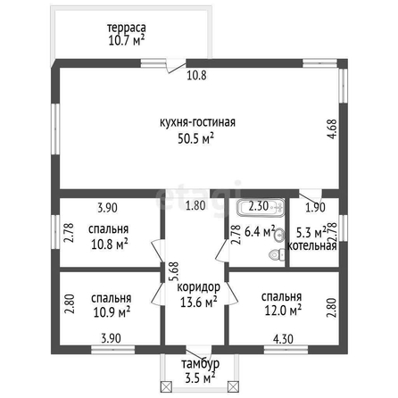 
  Продается дом, 135 м², Омск
. Фото 5.