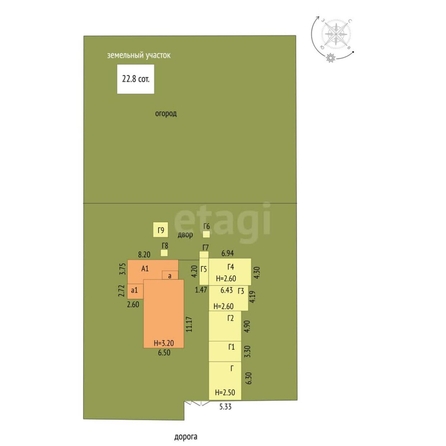 
  Продается дом, 74.5 м², село Сосновка
. Фото 5.