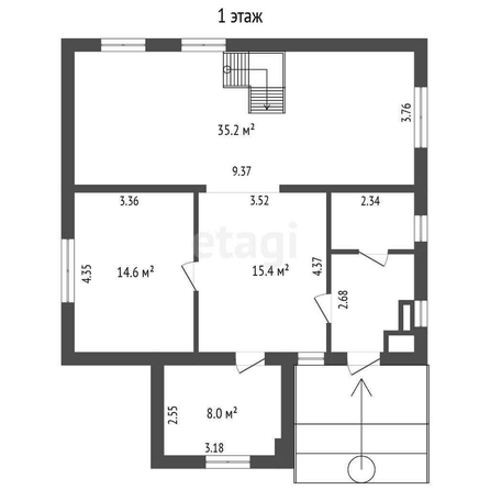 
  Продается дом, 143 м², Омск
. Фото 4.