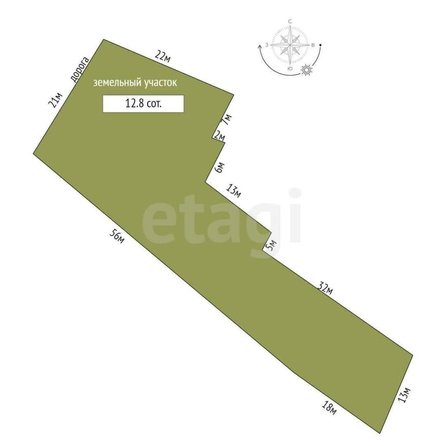 
  Продается дом, 66.6 м², поселок Магистральный
. Фото 5.
