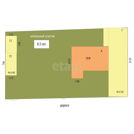 
  Продается дом, 180 м², Омск
. Фото 2.