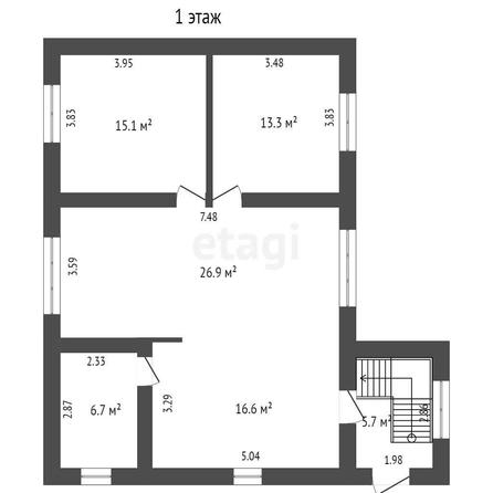 
  Продается дом, 180 м², Омск
. Фото 5.