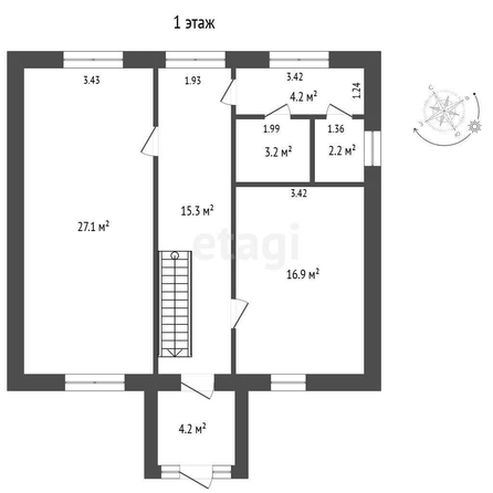 
  Продается дом, 172 м², Омск
. Фото 5.