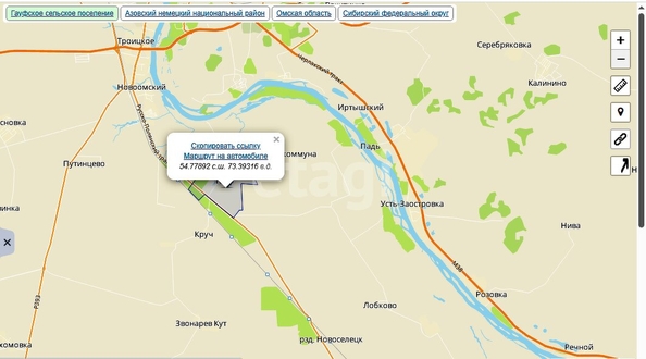 
  Продается земельный участок, 15.7 соток, деревня Гауф
. Фото 2.