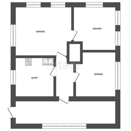 
  Продается дом, 44.4 м², Омск
. Фото 5.