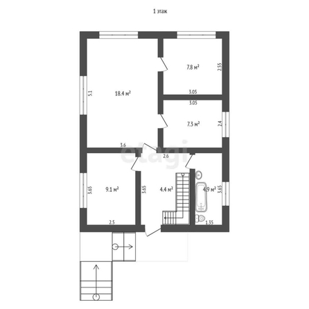 
  Продается дом, 139.9 м², деревня Трубецкое
. Фото 4.