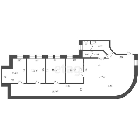 
  Продается офис, 117.2 м², Чапаева ул, д. 71
. Фото 5.