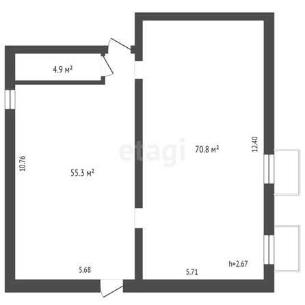 
  Продается универсальное помещение, 131 м², школьный, д. 3
. Фото 5.