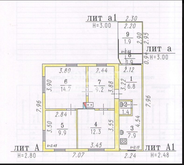 
  Продается дом, 62.2 м², Называевск
. Фото 4.