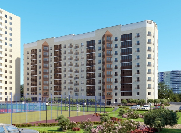 
  Продается 3-комн. квартира, 72.57 м², ЖК Енисейский, дом 1
. Фото 1.