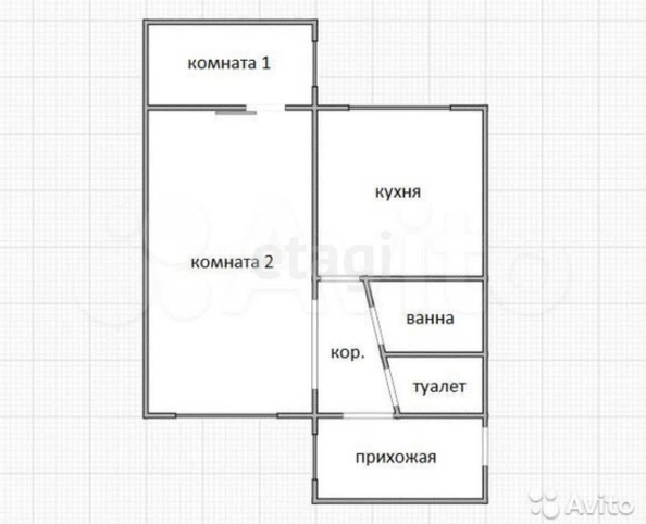 
  Продается 1-комн. квартира, 40.3 м², Бульварная ул, д. 11
. Фото 4.