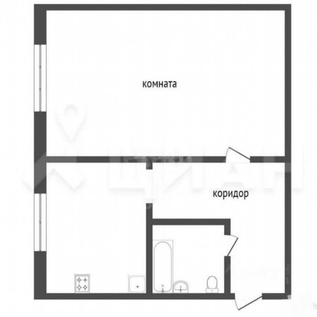 
  Продается 1-комн. квартира, 32.6 м², Спортивный проезд, д. 1
. Фото 5.