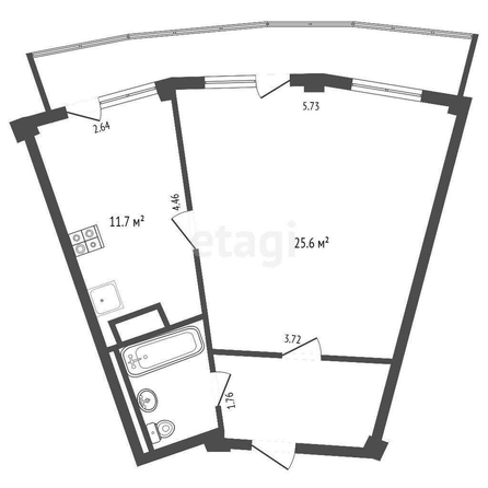 
  Продается 1-комн. квартира, 47 м², Маршала Жукова ул, д. 101к1/37
. Фото 5.