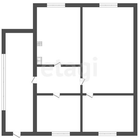 
  Продается дом, 49.5 м², село Кабанье
. Фото 4.