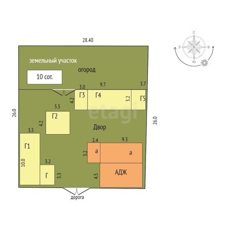 
  Продается дом, 66.2 м², село Баженово
. Фото 5.