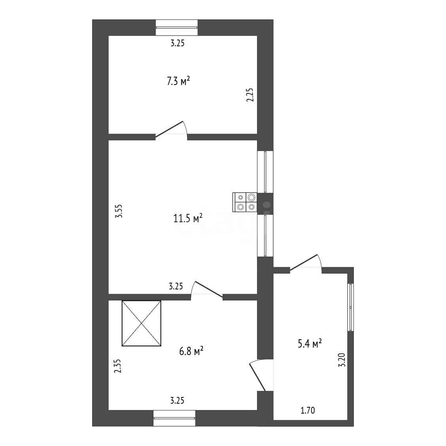 
  Продается дом, 50 м², Омск
. Фото 4.