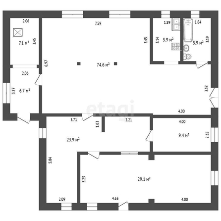 
  Продается дом, 169 м², Омск
. Фото 5.