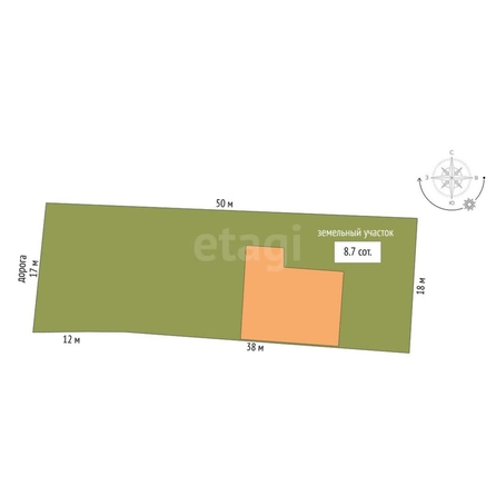 
  Продается дом, 126.9 м², село Харино
. Фото 4.
