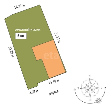 
  Продается дом, 109.3 м², Омск
. Фото 4.