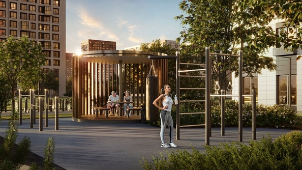 
  Продается 1-комн. квартира, 38.2 м², ЖК Снегири
. Фото 19.