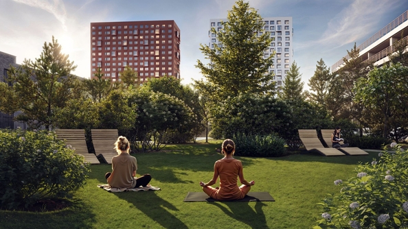 
  Продается 1-комн. квартира, 35.3 м², ЖК Снегири
. Фото 18.