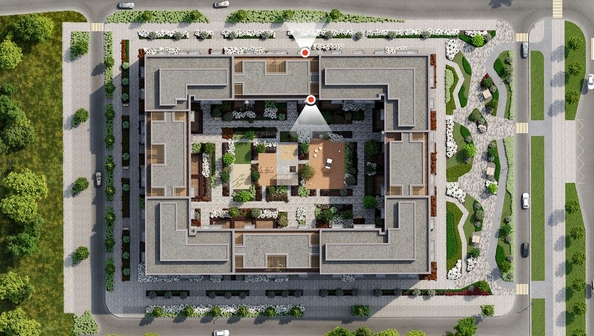
  Продается 2-комн. квартира, 67.69 м², ЖК Кварталы Драверта, дом 3
. Фото 2.