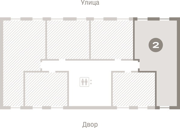 
  Продается 2-комн. квартира, 67.69 м², ЖК Кварталы Драверта, дом 3
. Фото 3.