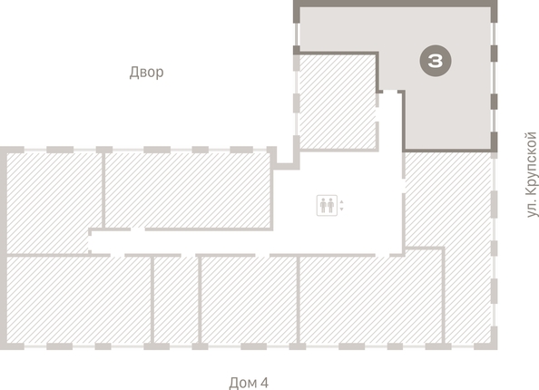
  Продается 2-комн. квартира, 86.17 м², ЖК Кварталы Драверта, дом 3
. Фото 3.