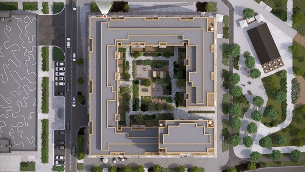 
  Продается 1-комн. квартира, 41.18 м², ЖК Кварталы Драверта, дом 6
. Фото 2.