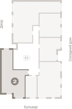 
  Продается 2-комн. квартира, 66 м², ЖК Кварталы Драверта, дом 6
. Фото 3.