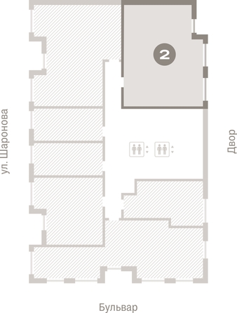 
  Продается 2-комн. квартира, 72.18 м², ЖК Кварталы Драверта, дом 6
. Фото 3.