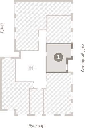
  Продается 1-комн. квартира, 36.89 м², ЖК Кварталы Драверта, дом 6
. Фото 3.