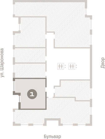
  Продается 1-комн. квартира, 41.86 м², ЖК Кварталы Драверта, дом 6
. Фото 3.