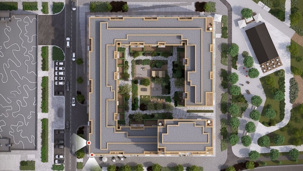 
  Продается 2-комн. квартира 61.52 м², в ЖК Кварталы Драверта, дом 6. Фото 2.