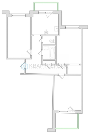 
  Продается 3-комн. квартира 64.9 м². Фото 20.
