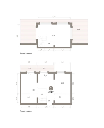 
  Продается 2-комн. квартира 123.08 м², в ЖК Кварталы Драверта, дом 4. Фото 1.