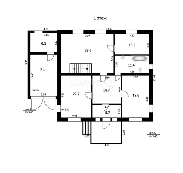 
   Продам дом, 247.9 м², Томск

. Фото 18.