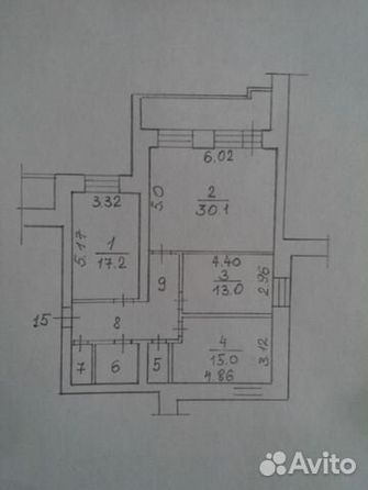 
  Продается 3-комн. квартира, 95 м², 5 Армии ул, д. 11
. Фото 2.
