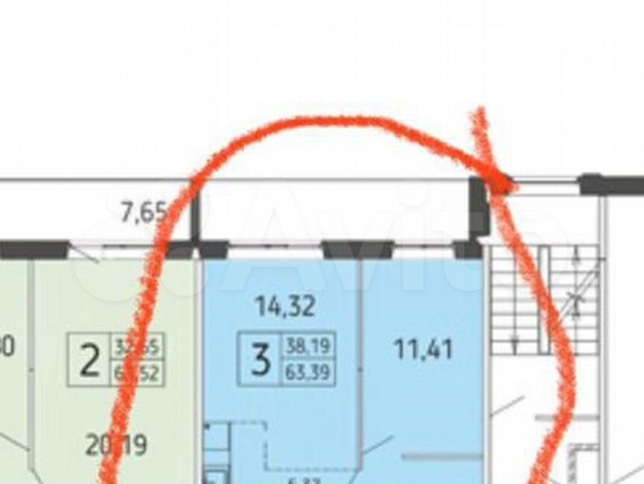 
  Продается 3-комн. квартира, 59.6 м², ЖК Южные Ворота, Грачёва дом 6
. Фото 32.