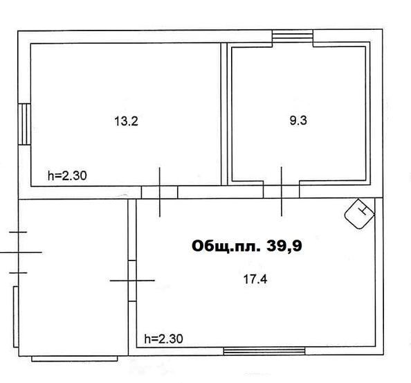 
   Продам дом, 39.9 м², Томск

. Фото 15.