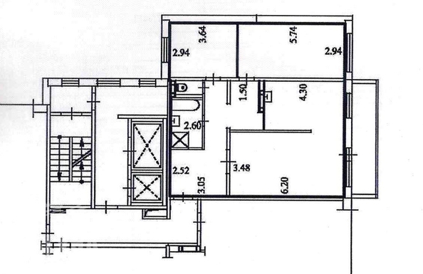 
   Продам 3-комнатную, 82.5 м², Герасименко ул, 3/14

. Фото 24.