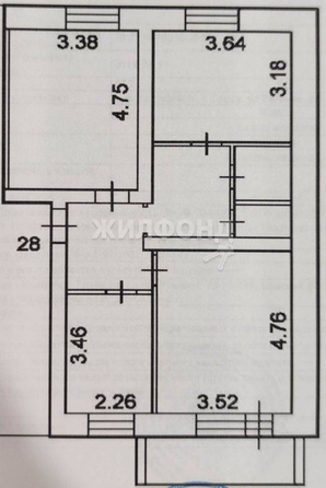 
   Продам 3-комнатную, 67.3 м², Рабочая ул, 64

. Фото 8.