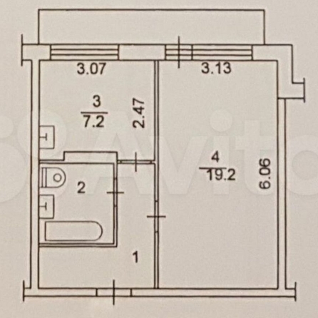 
  Продается 1-комн. квартира, 36.8 м², Алтайская ул, д. 97
. Фото 8.