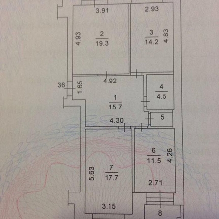 
  Продается 3-комн. квартира, 89.5 м², Ачинская ул, д. 9
. Фото 1.