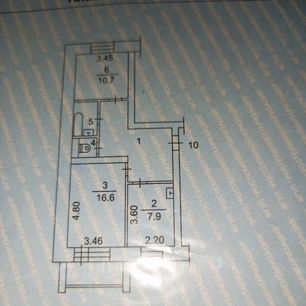 
  Продается 2-комн. квартира, 49 м², Героев Чубаровцев ул, д. 22
. Фото 9.