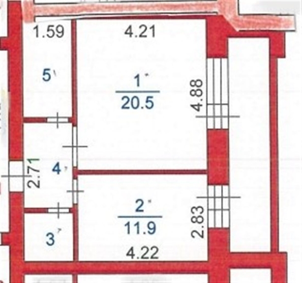 
   Продам 1-комнатную, 44.5 м², Московский тракт, 89

. Фото 5.