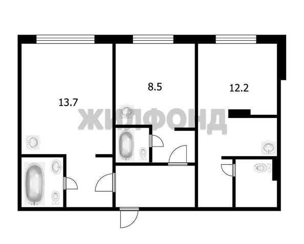
   Продам студию, 13 м², Айвазовского ул, 33

. Фото 8.