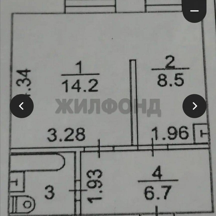 
  Продается 1-комн. квартира, 32 м², Анны Ахматовой ул, д. 1/1
. Фото 6.
