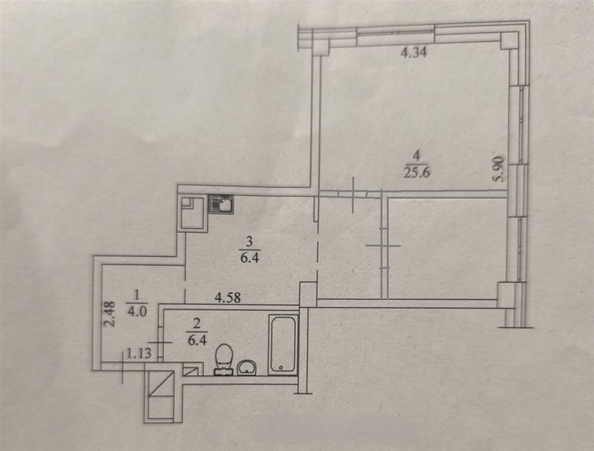 
  Продается 2-комн. квартира, 42.4 м², Вавилова ул
. Фото 20.